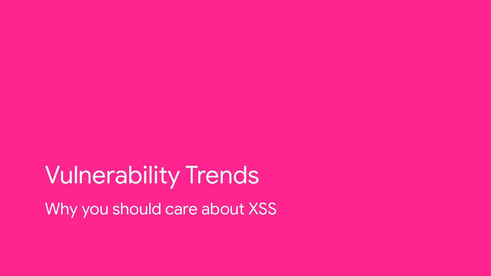 Slide 4: Vulnerability Trends