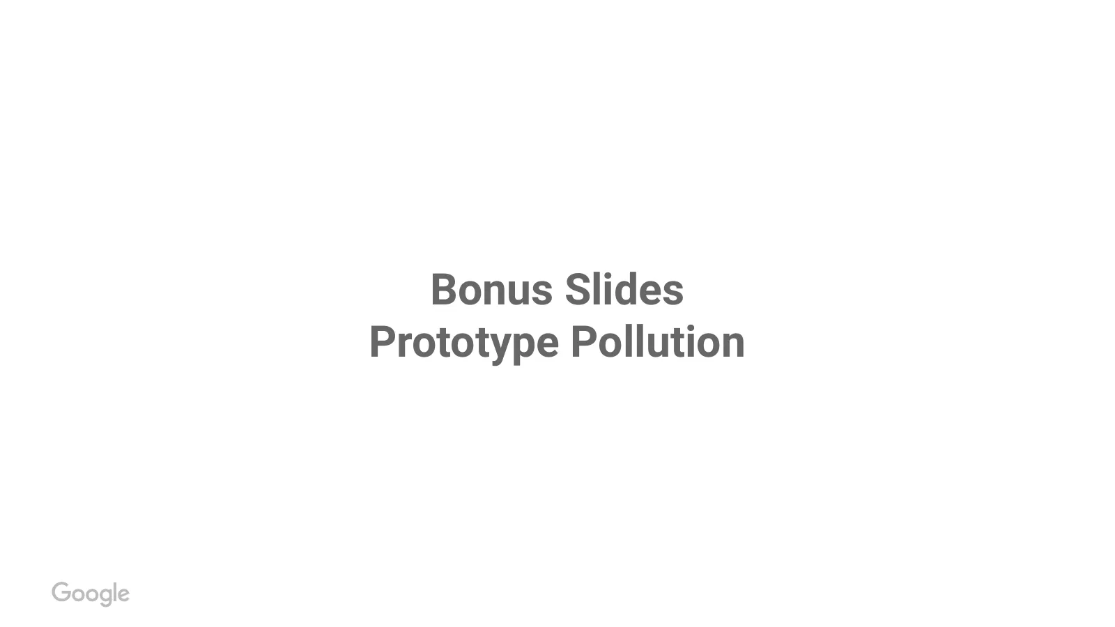 Slide 73: Bonus Slides