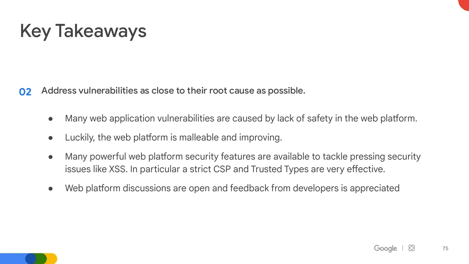 Slide 75: Key Takeaways (continued)
