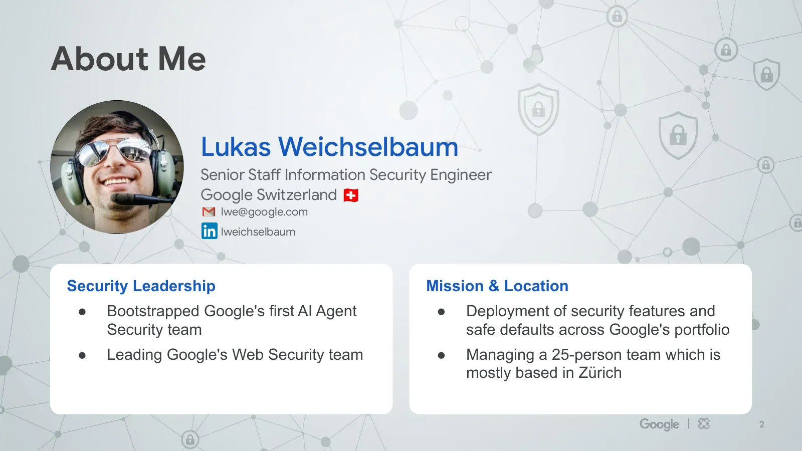 Slide 2: About Me