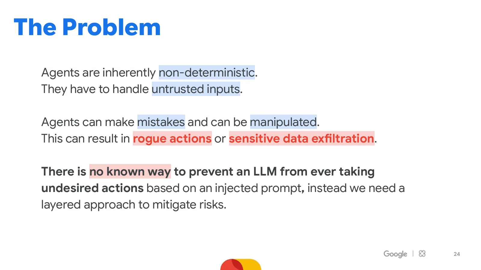 Slide 24: The Problem