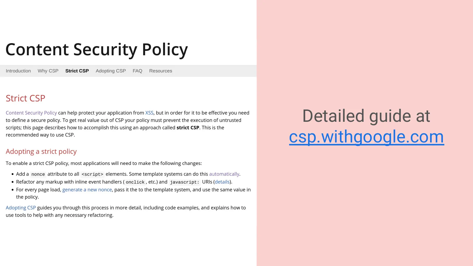 Slide 30: Detailed guide at